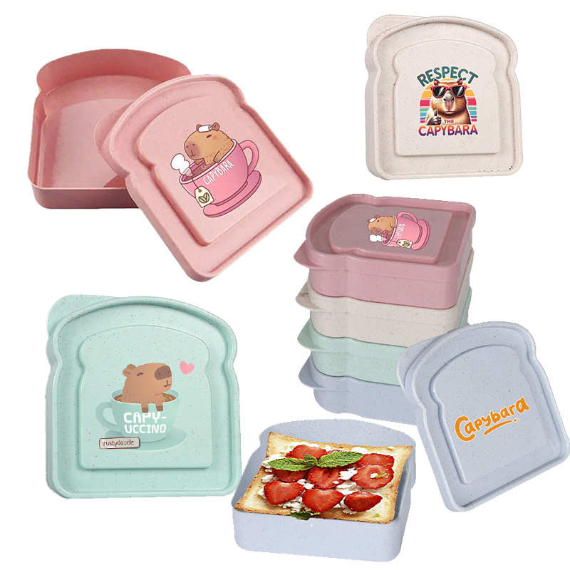Food Storage Oven Safe - Pojemnik na kanapki z kapibarą, pojemnik
