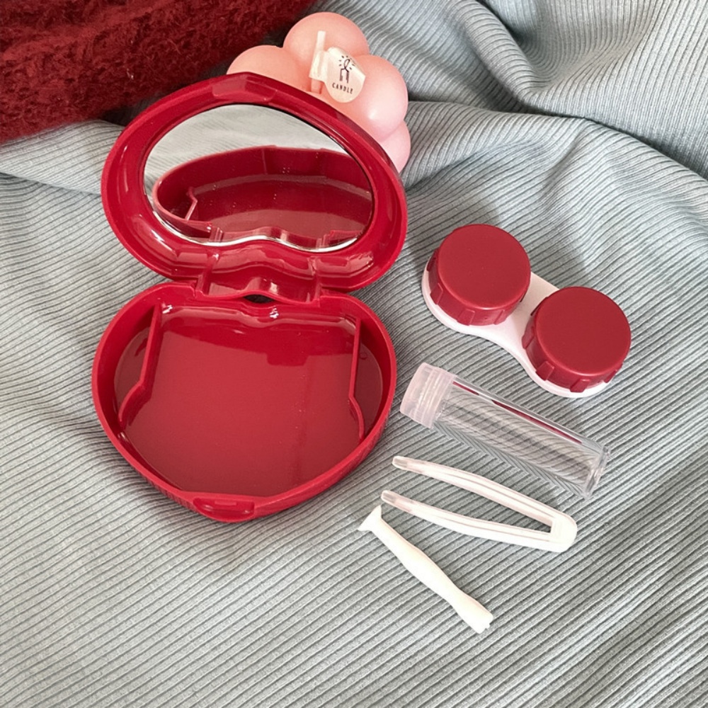 Food Storage With Dividers - Pudełko na soczewki kontaktowe podróżne, z