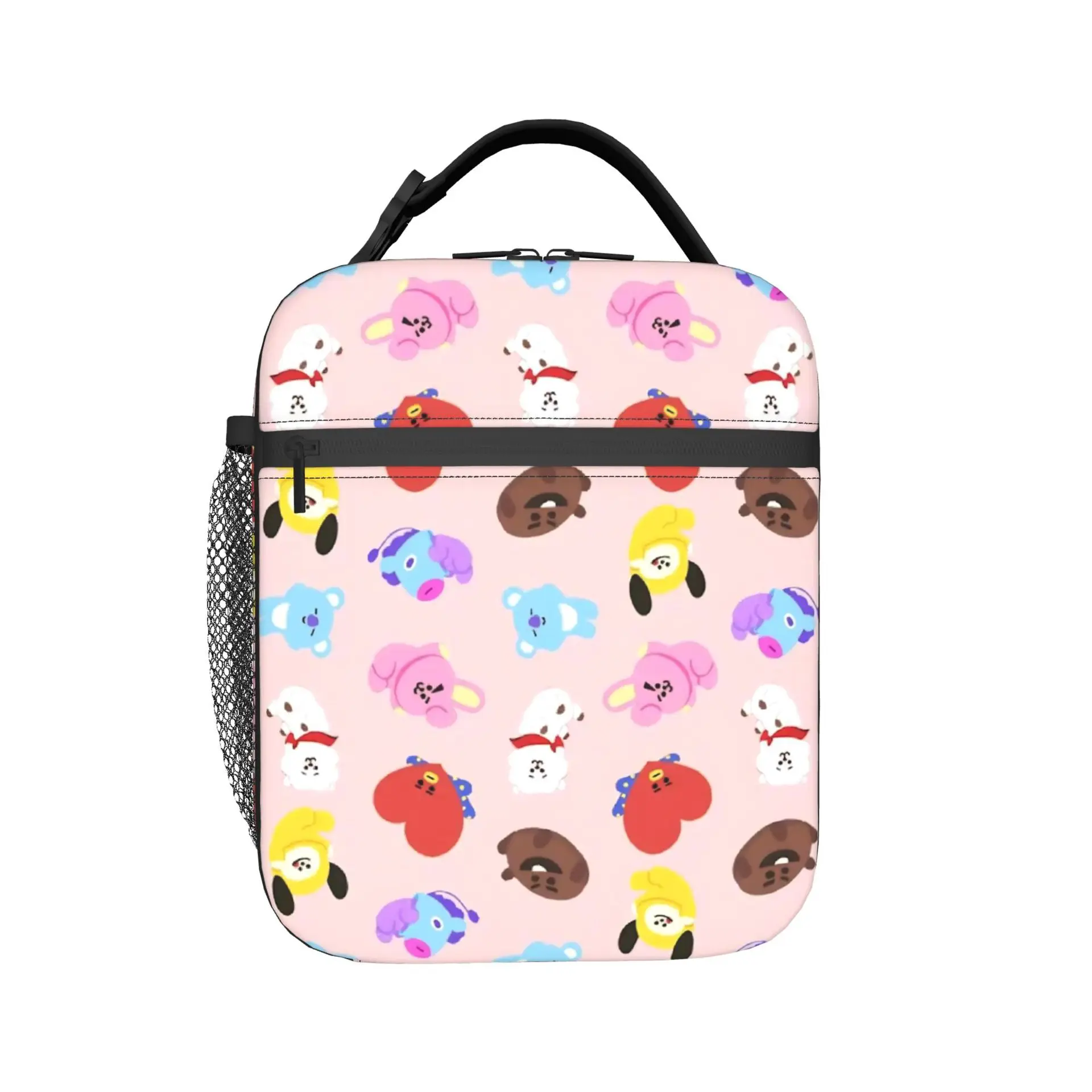 Food Storage Bag - BT21 – kolorowa, izolowana torba na