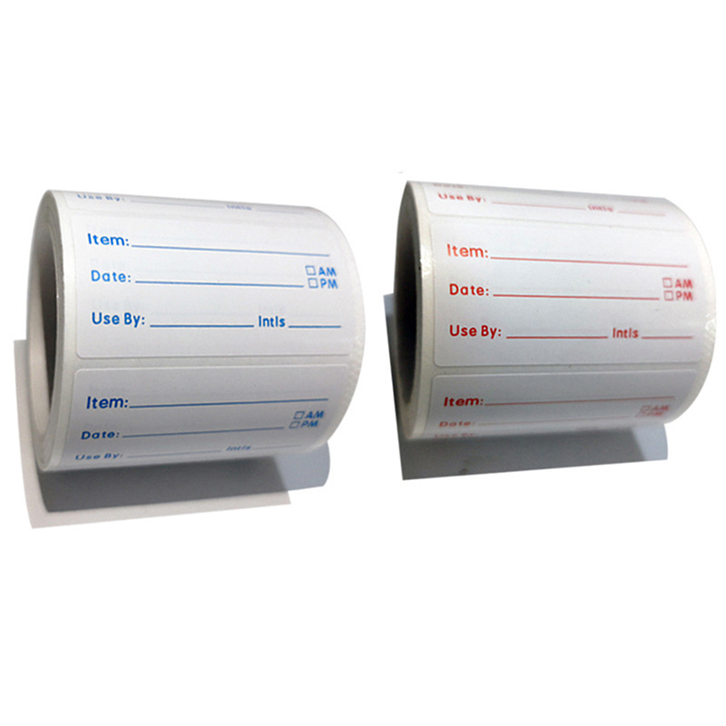 Food Storage Labels - 【S】500 szt./rolka Naklejki kuchenne na lodówkę