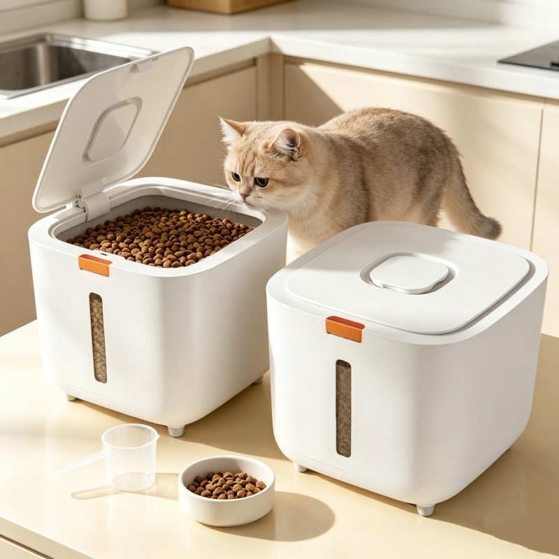 Pojemnik na karmę dla zwierząt – Food Storage With Dividers recenzja i cena