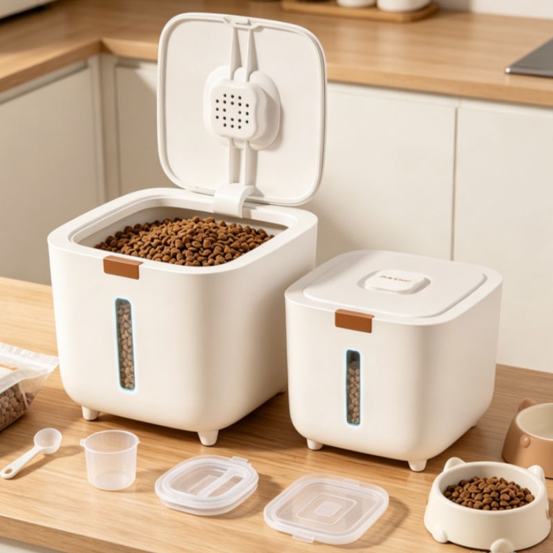 Pojemnik na karmę dla zwierząt – Food Storage With Dividers recenzja i cena