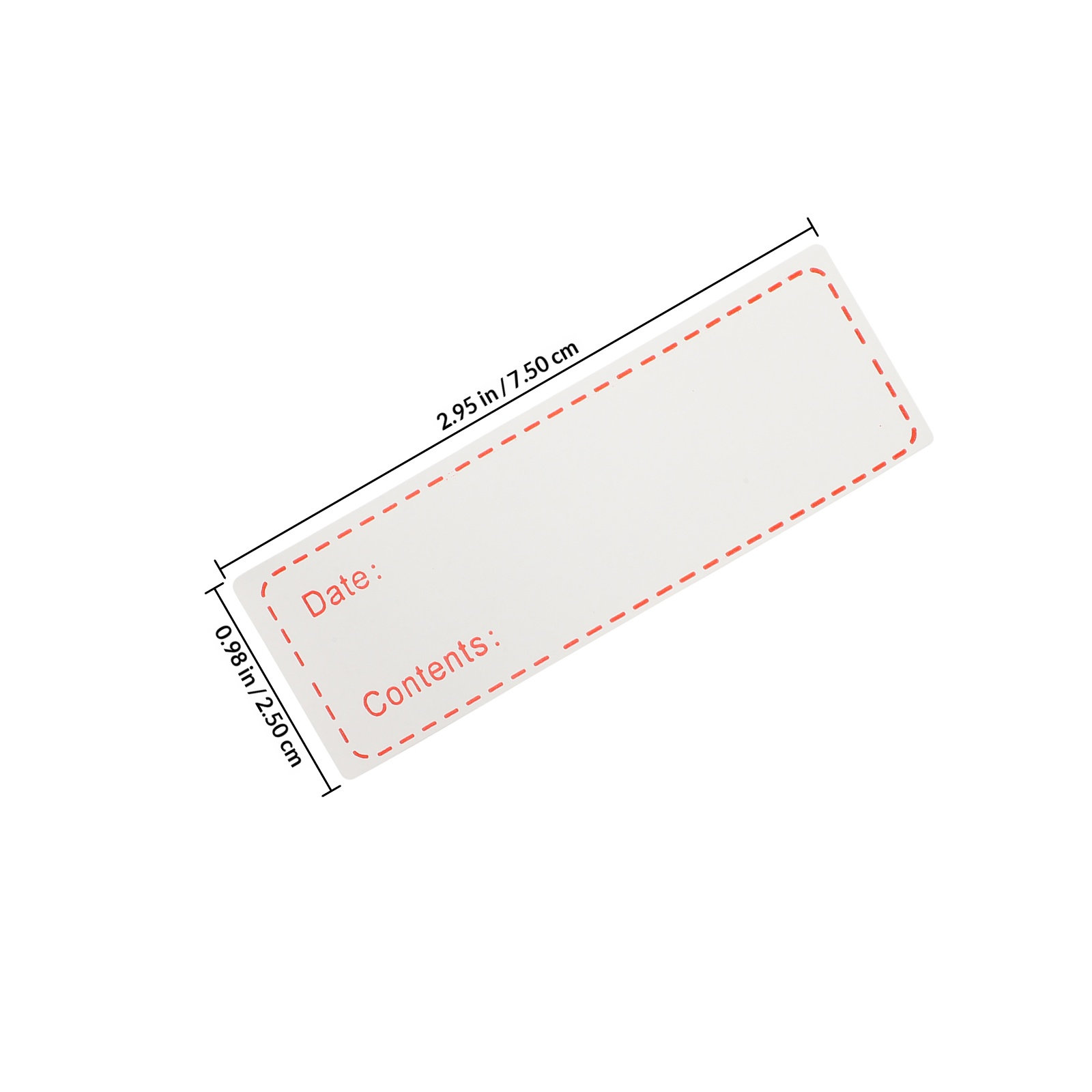 3 rolki naklejek do etykietowa – Food Storage Labels recenzja i cena