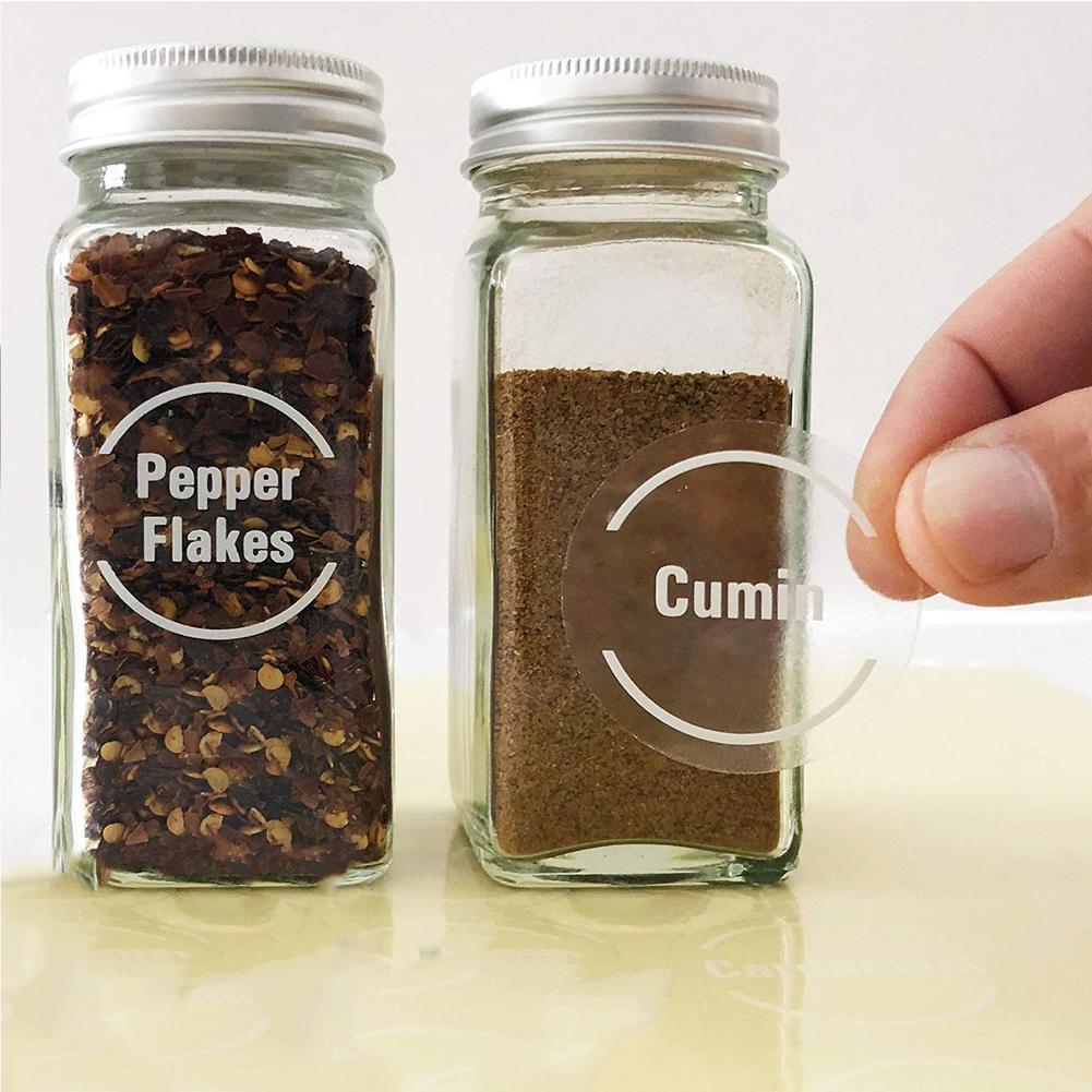 144 szt./zestaw Przezroczyste  – Food Storage Labels recenzja i cena