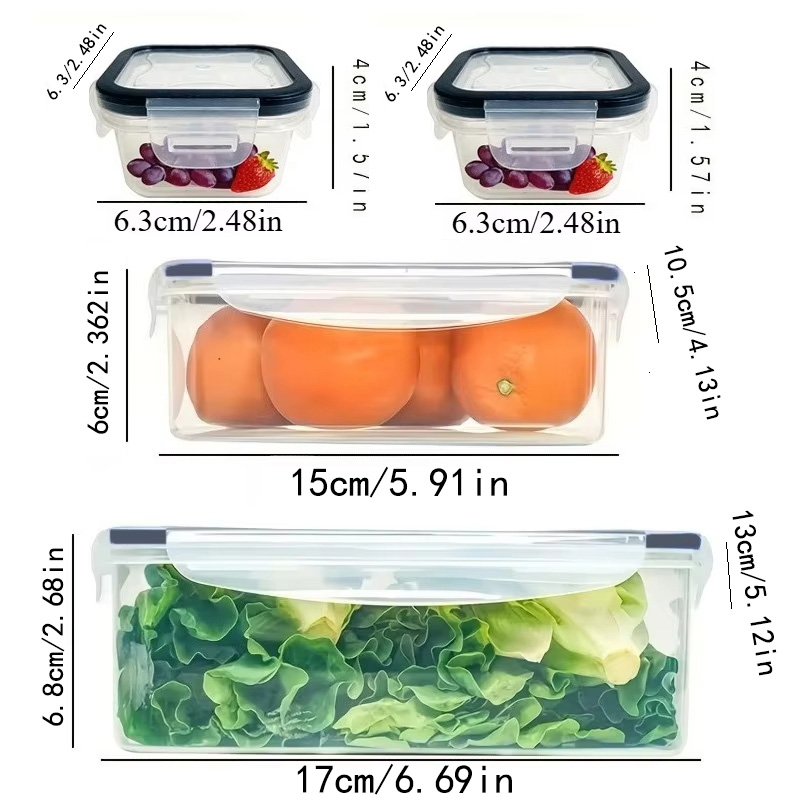 Zestaw 8 sztuk zawiera 4 pojem – Food Storage Oven Safe recenzja i cena