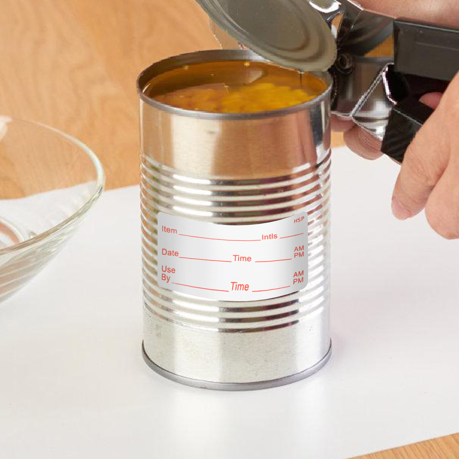 1 rolka etykiet do zamrażarki, – Food Storage Labels recenzja i cena
