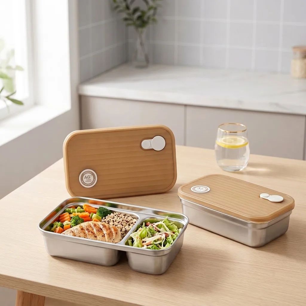 Pudełko na lunch ze stali nier – Food Storage Oven Safe recenzja i cena