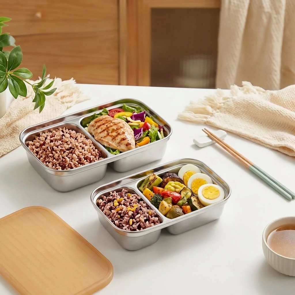Pudełko na lunch ze stali nier – Food Storage Oven Safe recenzja i cena