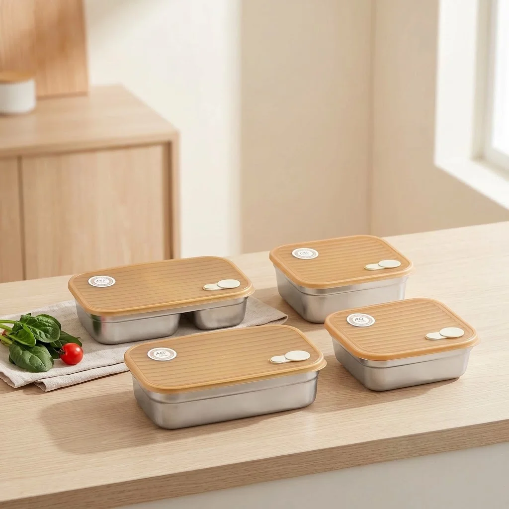 Pudełko na lunch ze stali nier – Food Storage Oven Safe recenzja i cena