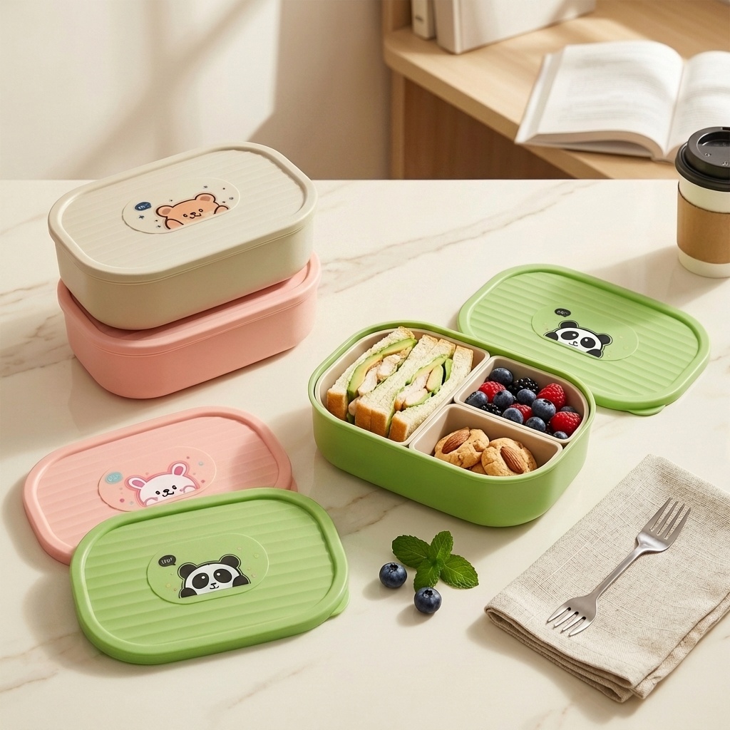 Uroczy plastikowy pojemnik na  – Food Storage Oven Safe recenzja i cena