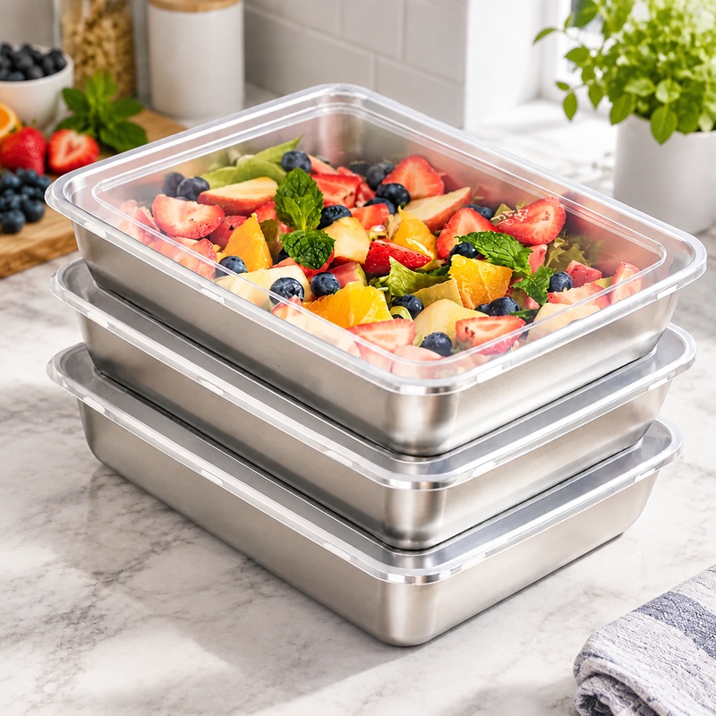 Zestaw trzech pojemników na ży – Food Storage Meals recenzja i cena